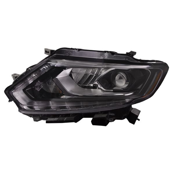 Headlight LED CAPA Certified Left Driver Fits 2014 2016 Nissan Rouge