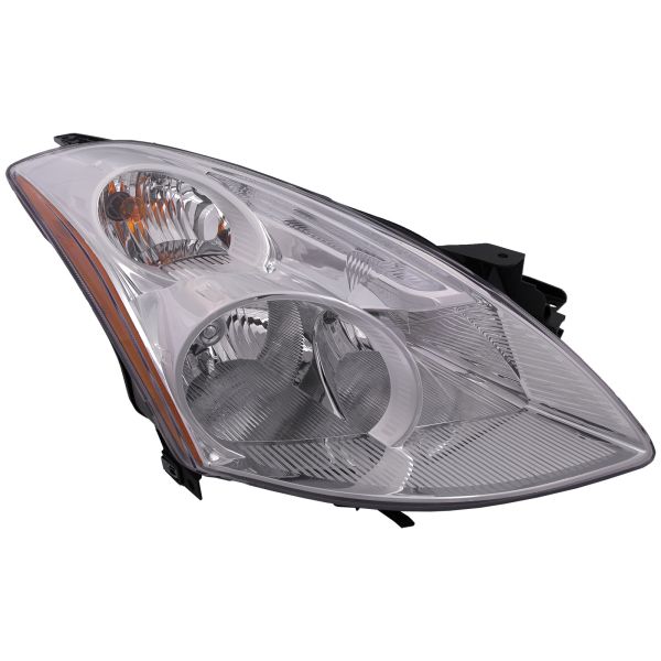 Headlight Halogen CAPA Certified Right Passenger Fits 2010 2012 Nissan