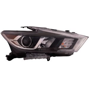 Headlight LED Platinum CAPA Certified Right Passenger Side Fits 2016-2018 Nissan Maxima