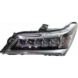 Headlight Compatible With 14-16 Acura MDX CAPA Certified LED Driver Side Headlamp