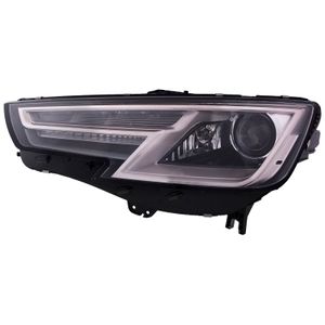 Refresh The Lights On Your Vehicle To Improve Visibility and Drive Safer. CAPA Certified Headlight Audi A4 and S4 Left Driver Side Head Lamp HID Black Housing With Round Projector