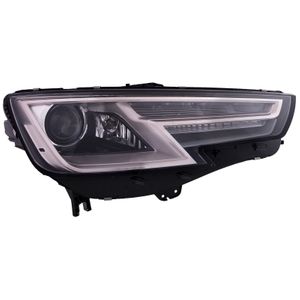Refresh The Lights On Your Vehicle To Improve Visibility and Drive Safer. CAPA Certified Headlight Audi A4 and S4 Right Passenger Side Head Lamp HID Black Housing With Round Projector