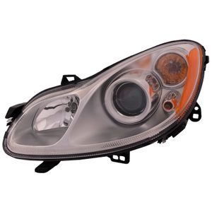 Headlight Halogen Left Driver Fits 2010-2015 Smart Fortwo coupe or convertible