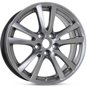 New 18" x 8" Replacement Wheel for Lexus IS250 IS350 2006-2008 Rim 74189 Hypersilver