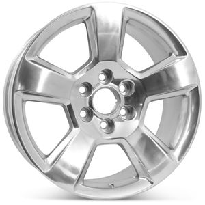New 20" Alloy Replacement Wheel for Chevrolet Tahoe Suburban Silverado 1500 2015-2020 Rim 5652