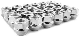 Chrome Lug Nuts for Cadillac/Chevrolet/GMC Wheel 09595174 (24 pcs)