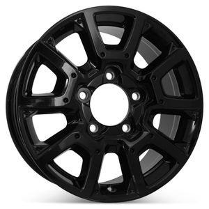 New 18" x 8" Replacement Wheel for Toyota Tundra 2014 2015 2015 2017 2018 2019 2020 Rim Black 75157