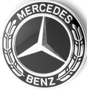 OE Genuine Mercedes-Benz Take Off Black Center Cap for C Class CAP8568