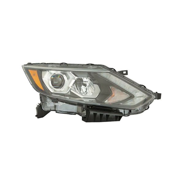 Headlight For 17-21 Nissan Rogue CAPA Certified Passenger Right LED Headlamp