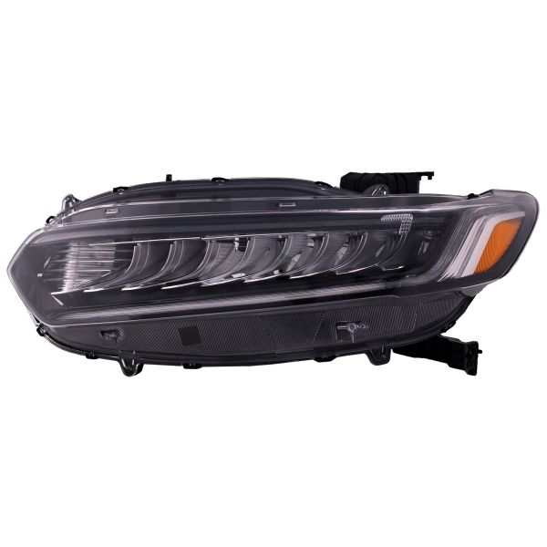 Headlight LED CAPA Certified Left Driver Fits 2018-2020 Honda Accord Sedan