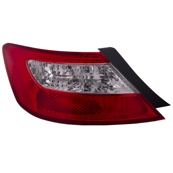 Tail Light Left Driver Fits 2009-2011 Honda Civic Coupe