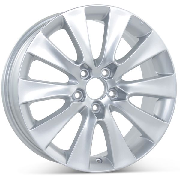 New 18" x 8" Replacement Wheel for Honda Accord 2008 2009 2010 Silver Rim 63937