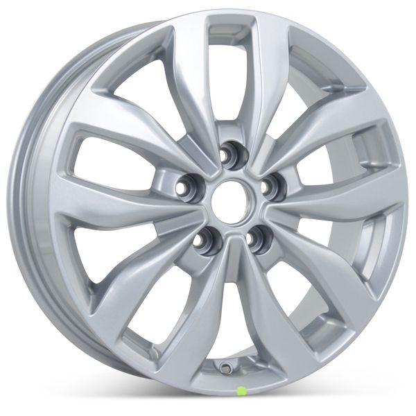 New 17" x 6.5" Alloy Replacement Wheel for Kia Optima 2013 2014 2015 Silver Rim 74690