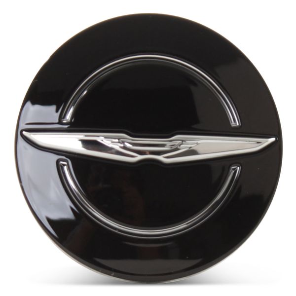 OE Genuine Chrysler Black Center Cap with Wing Logo CAP2993