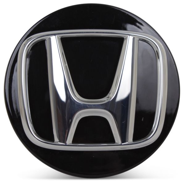 OE Genuine Honda Accord 2018 2019 2020 Black Center Cap with Chrome Logo CAP7766