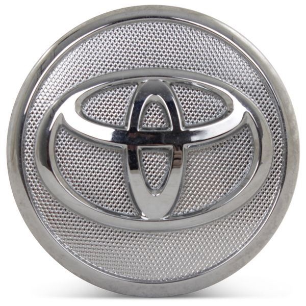 OE Genuine Toyota Corolla Matrix Prius Silver/Chrome Center Cap with Chrome Logo 42603-02220 CAP8499