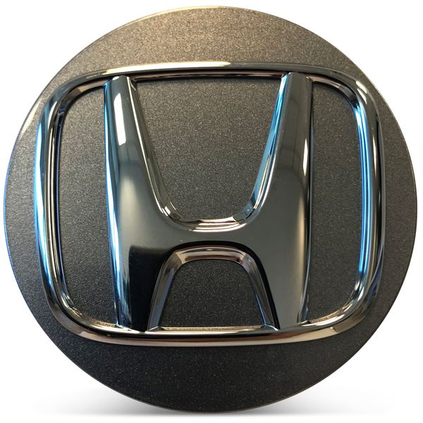 OE Genuine Honda Accord 2018 2019 2020 Silver Center Cap with Chrome Logo CAP1559