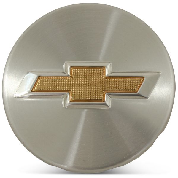 OE Genuine Chevrolet Cruze Sonic Volt 2005- 2019 Center Cap Silver W/ Gold Logo CAP0012
