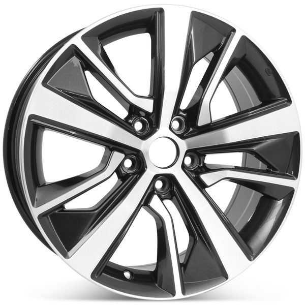 New 18" x 8" Alloy Replacement Wheel for Nissan Maxima 2019 2020 2021 2022 2023 Machined w/ Dark Charcoal Rim 62807