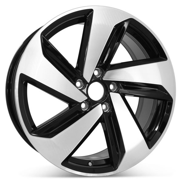 New 18" x 7.5" Replacement Wheel for Volkswagen Golf GTI 2018 2019 Rim 70056