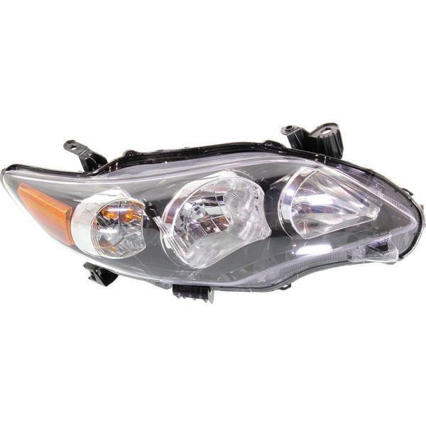 New Replacement Headlight for Toyota Corolla Passenger Side 2011 2012 2013 TO2503204