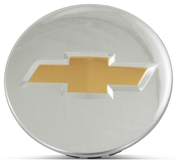 OE Genuine Chevrolet Center Cap Chrome  W/ Gold Logo CAP5479