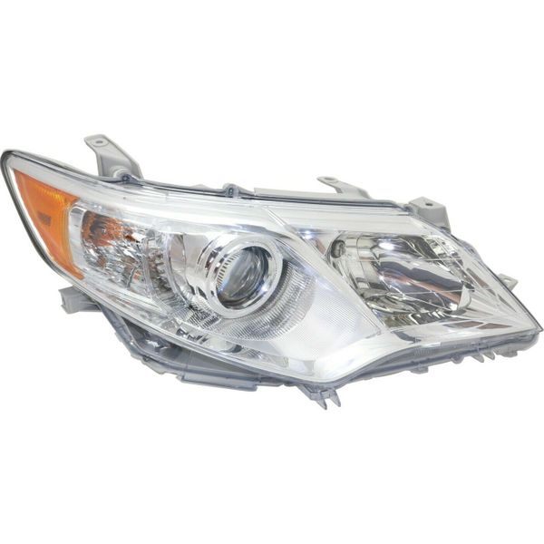New Replacement Headlight for Toyota Camry Passenger Side 2012–2014 TO2503211