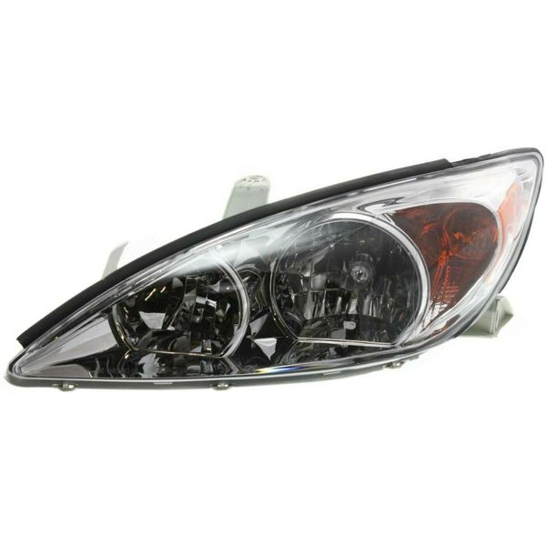 New Replacement Headlight for Toyota Camry Driver Side 2002–2004 TO2502137