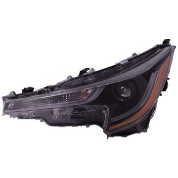 Headlight For Toyota Corolla 20-21 L/LE Sedan Models North America Built CAPA Certified LED Headlamp Left Hand Driver Side