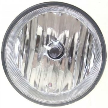 One Fog Light For 05-11 Toyota Tacoma Fits All Models Right or Left Side CAPA Certified Fog Lamp with Clear Lens and Chrome Housing