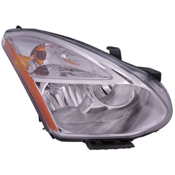 Headlight Halogen CAPA Certified Right Hand Passenger Side Fits 2009-2010 Nissan Rogue