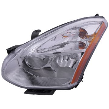 Headlight Halogen CAPA Certified Fits 2013 Nissan Rouge Driver Side