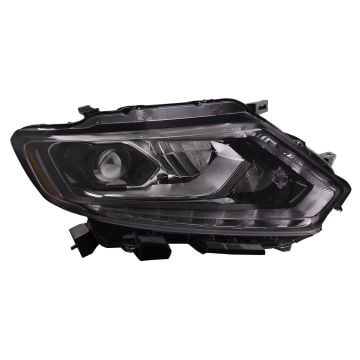 Headlight LED CAPA Certified Right Passenger Fits 2014-2016 Nissan Rouge