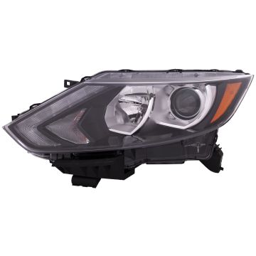 Headlight Halogen CAPA Certified Left Driver Side Fits 2017-2021 Nissan Rogue Sport