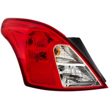 Tail Light Compatible With Nissan Versa Sedan 12-19 CAPA Certified Driver Tail Lamp