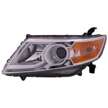 Halogen Headlight CAPA Certified Left Hand Driver Side Fits 2011-2013 Honda Odyssey