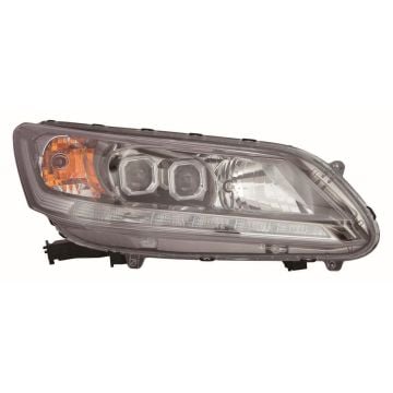 Headlight For Honda Accord 14-15 CAPA Certified LED Headlamp Right Hand Passenger Side