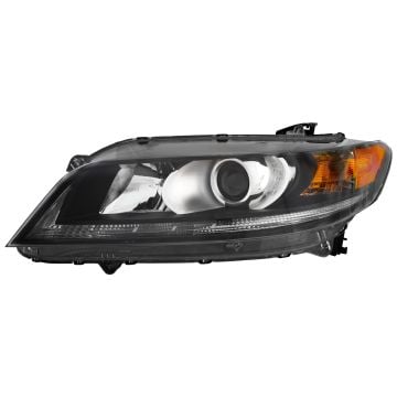 Halogen Headlight Left Driver CAPA Certified Fits 2013-2015 Honda Accord Coupe