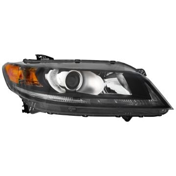 Headlight Halogen Right Passenger CAPA Certified Fits 2013-2015 Honda Accord Coupe 4Cyl