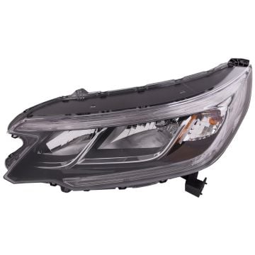 Headlight With LED DRL Left Driver CAPA Certified Fits 2015-2016 Honda CR-V EX/EX-L