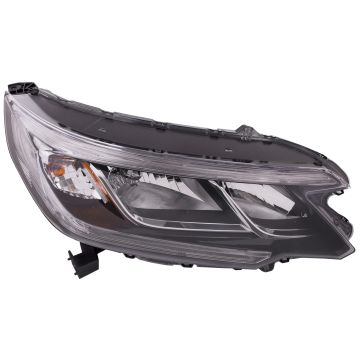 Headlight With LED DRL Right Passenger CAPA Certified Fits 2015-2016 Honda CR-V EX/EX-L