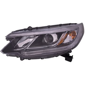 Headlight Left Driver with LED DRL CAPA Certified Fits 2015-2016 Honda CRV Touring