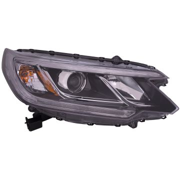 Headlight Right Passenger With LED DRL CAPA Certfied Fits 2015-2016 Honda CRV Touring