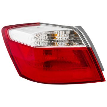 TailLight Compatible With 13-14 Honda Accord EX/ LX Sport Models CAPA Certified Driver Side Tail Lamp