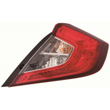 Outer Tail Light For Honda Civic 2016-2021 CAPA Certified Passenger Side