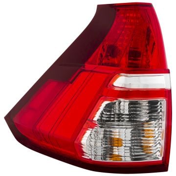 Tail Light Compatible With 15-16 Honda CRV CAPA Certified Left Driver Tail Lamp Clear Housing and Bulbs