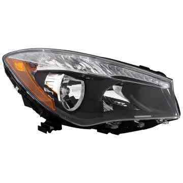 Headlight Halogen CAPA Certified Right Passenger Side Fits 2014-2019 Mercedes-Benz CLA250, CLA45 AMG