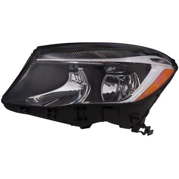 15-20 Mercedes GLA250 GLA45 AMG CAPA Certified Halogen Headlight Driver Side Without Bi-Xenon