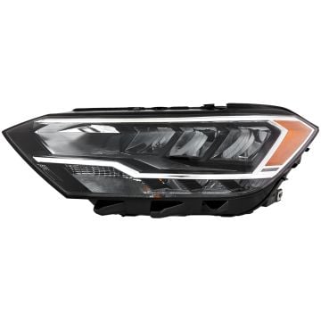 Headlight For Jetta 19-21 Left Side CAPA Certified Driver Side LED Headlamp