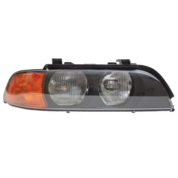 Headlight Halogen Without Leveling Right Passenger Fits BMW 5 Series 528i 540i Fits From 3/1998-2000